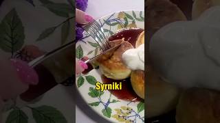 &quot;SYRNIKI&quot; FARMER CHEESE CAKES  #shorts #short #shortvideo #videorecipes #syrniki #tvorog