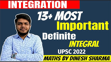UPSC maths optional lecture (in Hindi) | integral calculus | definite integration | part 65