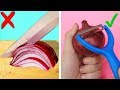 Trying 22 SIMPLE KITCHEN LIFE HACKS by 5 Minute Crafts