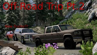 Off-road trip to Maine USA (BeamMP Multiplayer RP) Part 2 of 3