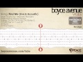 Boyce Avenue - Find Me (Guitar 1)(vTab)