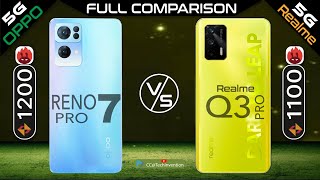 OPPO RENO 7 PRO vs Realme Q3 Pro Full Comparison | Which is Best To Buy in 2021 | Phone Battle