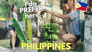 A DAY in the PROVINCE LIFE as a FOREIGNER PHILIPPINES. Blackout, cleaning garden.