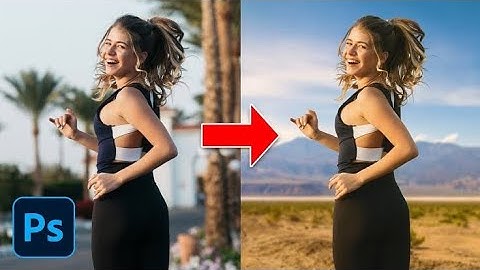 How to CHANGE BACKGROUND in Photoshop CS6, CC | Photoshop Tutorial