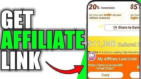 GET YOUR OWN TEMU AFFILIATE LINK! (FULL GUIDE)