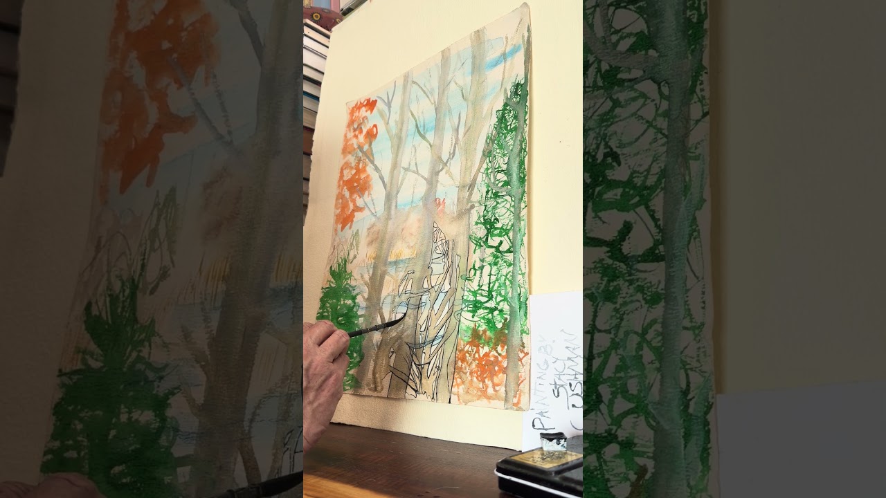 More Fort Greene painting