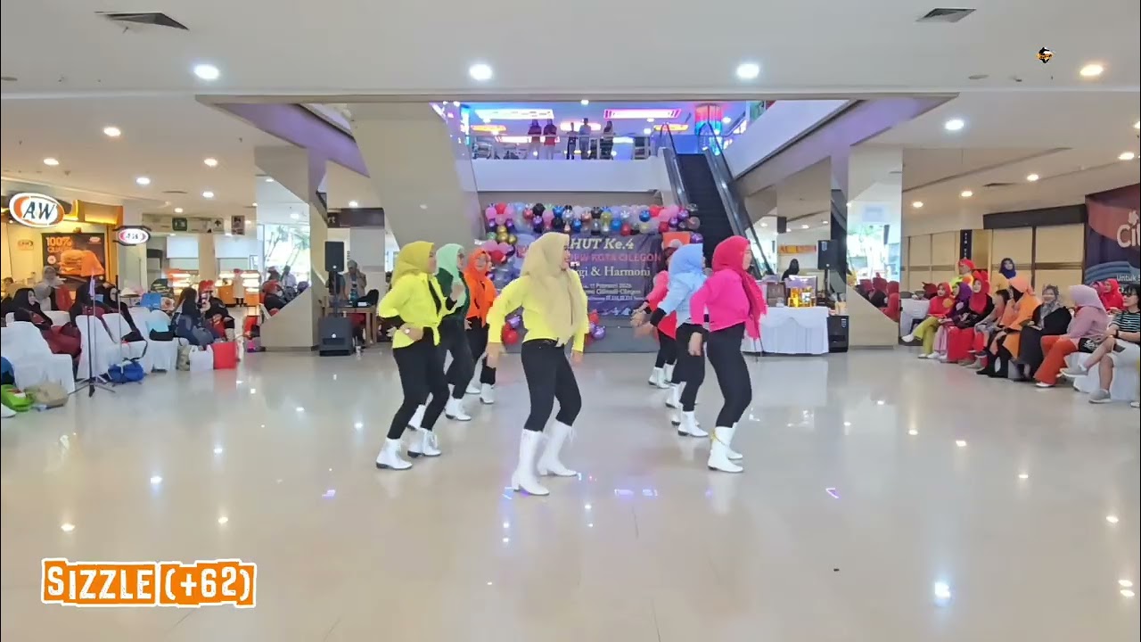 SIZZLE (+62)/IMPROVER LD/CHOREOGRAPHER IDA MAYANG (INA)#linedance 