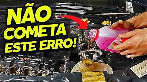 MAIOR ERRO AO COMPLETAR O SISTEMA DE ARREFECIMENTO!