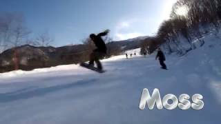 【アンディ、ノーリーいちいち高いジャンプのグラトリ】初心者　グラトリ 스노보드 groundtrick  snowboard　180　360　540