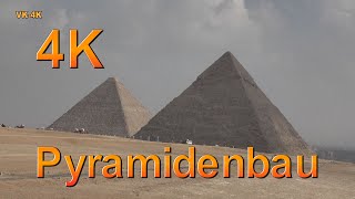 Pyramidenbau: Cheops-, Chepren- und Mykerinos Pyramide von Gizeh - Doku. Wie wurden sie gebaut?