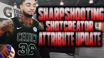 NBA2K19 SHARPSHOT DEMIGOD SMALLFORWARD DURANTULA 91OVR ATTRIBUTE UPDATE