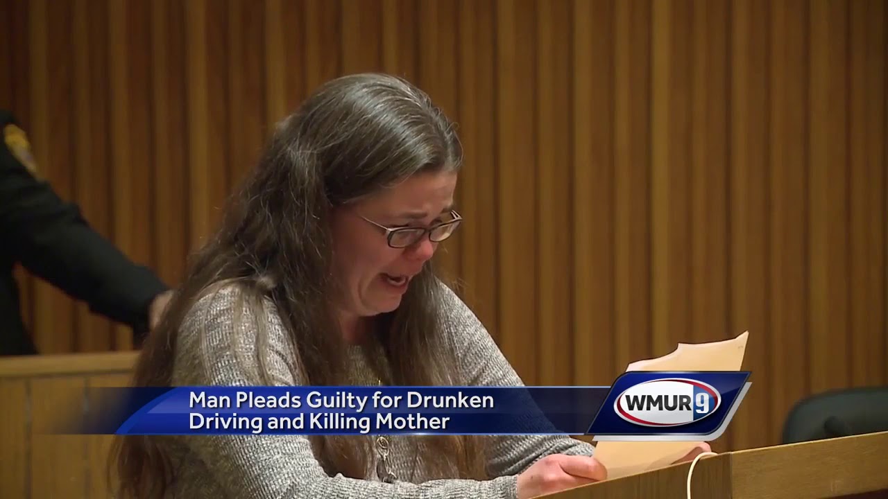 Vt Man Pleads Guilty In Drunken Driving Crash That Killed Woman Youtube 