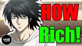 How Rich is L Lawliet? - Death Note