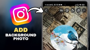 How To Add Background Photo When Sharing Post On Instagram Story in SECONDS!