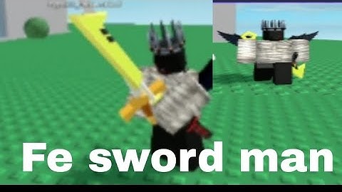 Roblox Fe Script Showcase | Fe sword man (fling) |Fluxus and Hydrogen