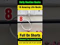 top 10 amazing life hacks #shorts #kitchenhacks #foodhacks #homehacks