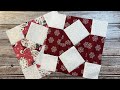 Bear tracks 9 inch quilt block tutorial