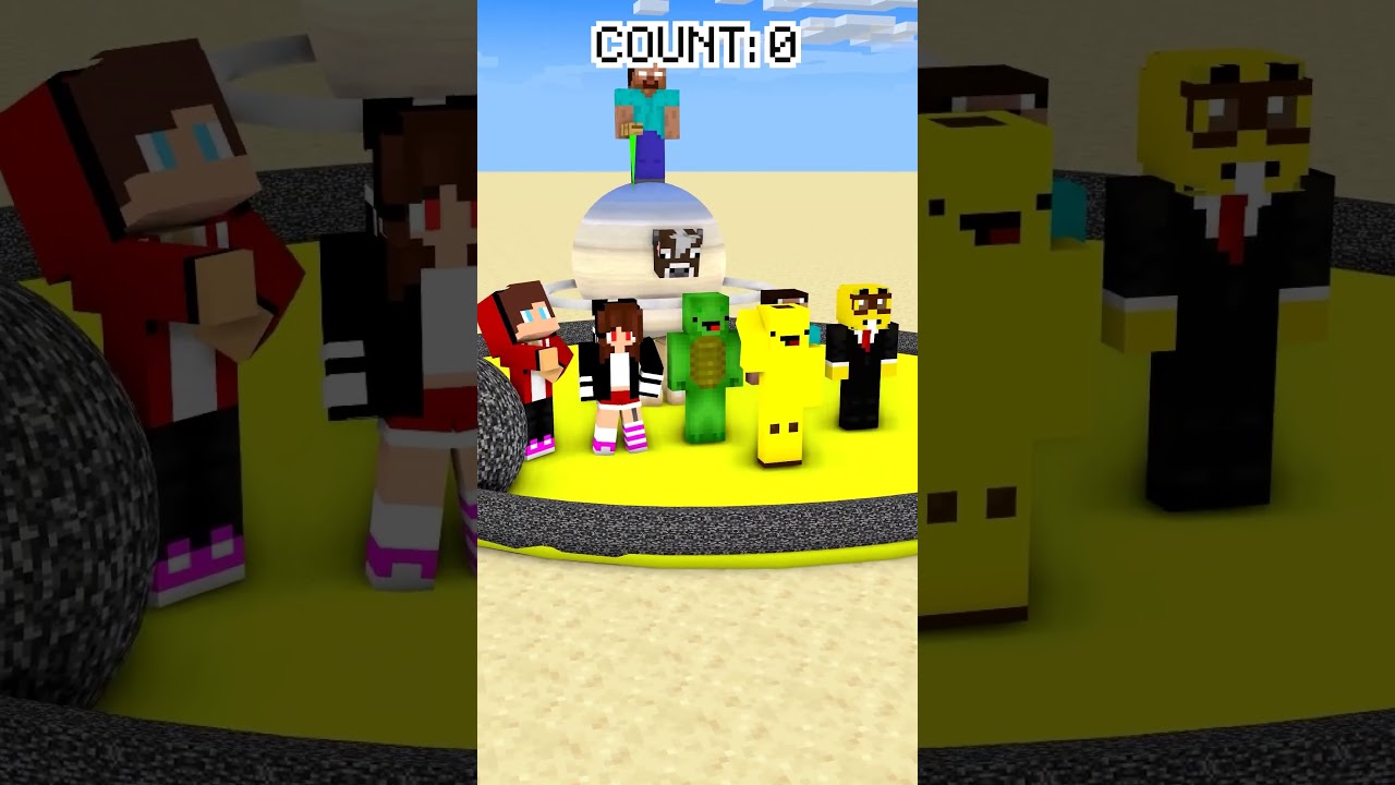 HELP JJ and Mikey Win The Perfect Points - Maizen Minecraft Animation 