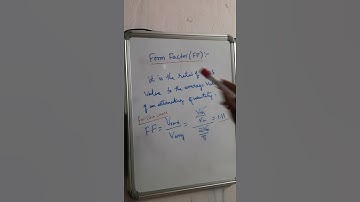 UNIT2 AC CIRCUITS - Form factor