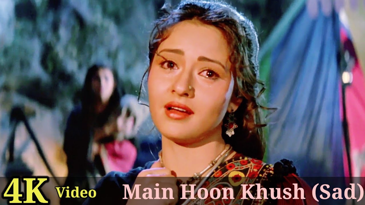 Main Hoon Khush Rang Henna Sad Version 4K Video Song  Henna  Rishi Kapoor Zeba Bakhtiar  HD