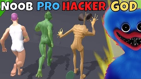 NOOB vs PRO vs HACKER vs GOD in Huggy Crazy Lab!