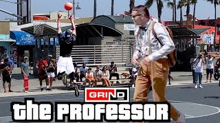 4K Grayson Scott Boucher The Professor Global Hooper Is On Venice Beach Boardwalk Basketball Grind