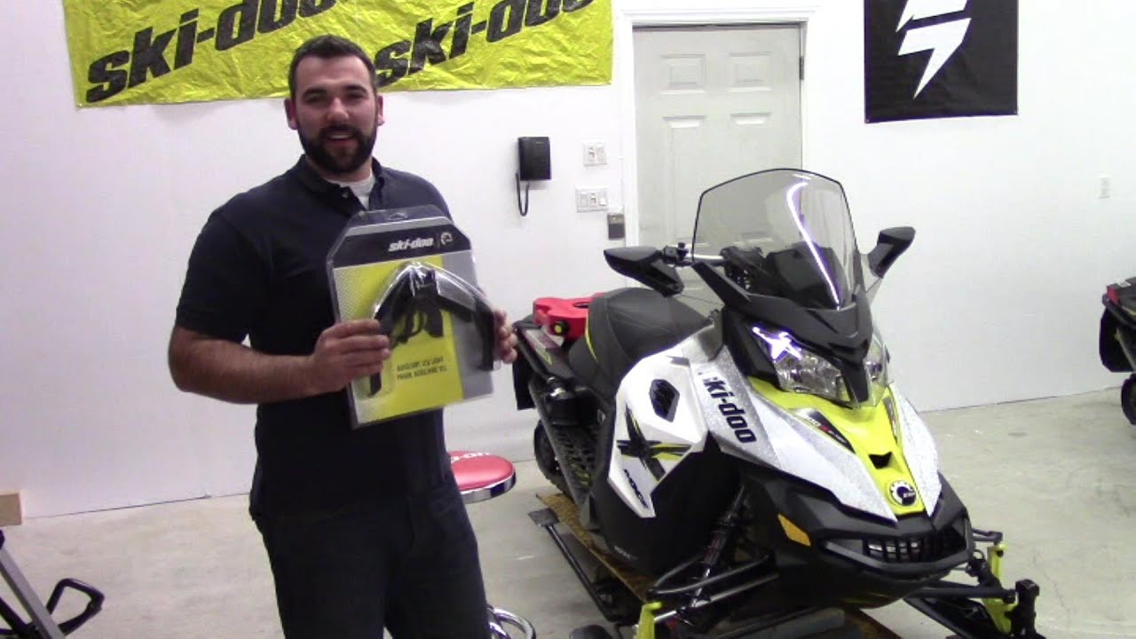 Ski Doo Auxiliary LED Light install by Raw Fuel TV