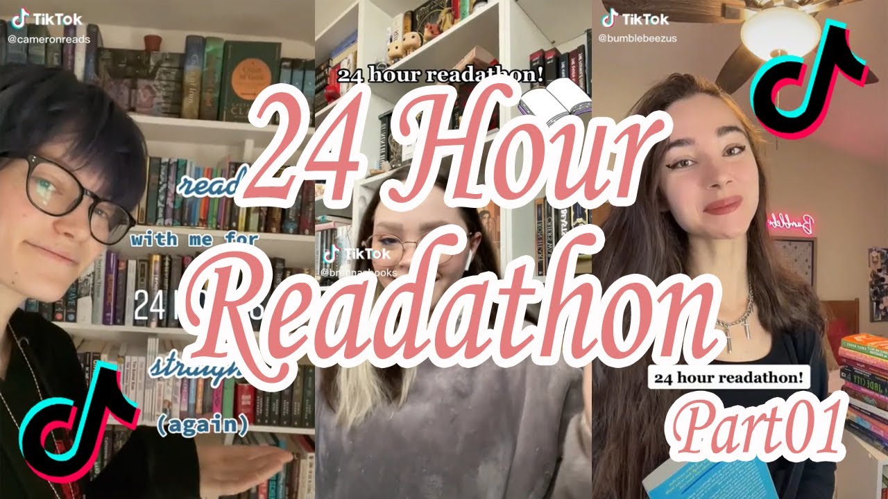 BookTok Compilation - 24 Hour Readathon - YouTube