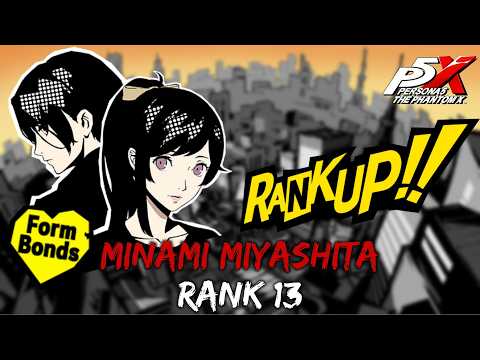 Minami Miyashita Synergy Rank 13 Event | Persona 5: The Phantom X