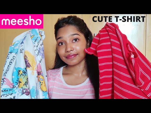 meesho t shirt women's combo