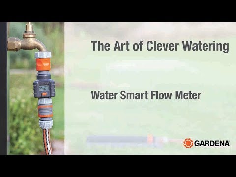 2018 GARDENA Water Smart Flow Meter Video