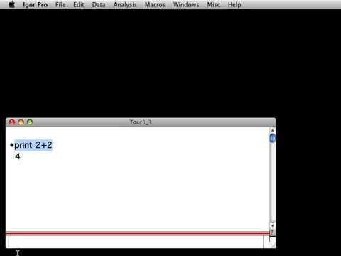 igor pro 7 command bar igor pro 7 command bar