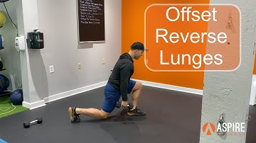 Offset Reverse Lunges