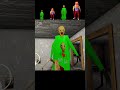 BALDI GRANNY Or HELLO NEIGHBOUR Small To Large 😅😂 | granny game game game | #granny #shorts #gaming
