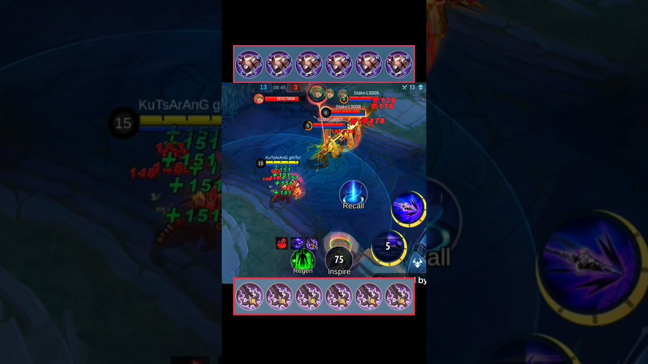 ×6 BLADE ARMOR vs ×6 DEMON HUNTER SWORD | MLBB | 