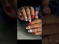 Cherry Blossom & Cherry Nail Art 🍒✨ Red Cat Eye Nails Design
