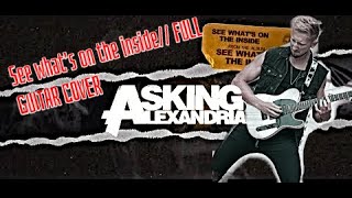 ASKING ALEXANDRIA - See what's on the inside | FULL Guitar Cover  | NEW SONG 2021 | ROBDOESNOISE