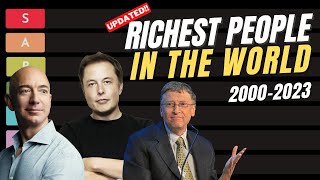 Famous UPDATED! The Richest People In The World 2000-2023 Net Worth