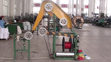 Pay off for small section automatic coiling machine