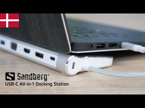 Sandberg Station d'accueil USB-C 10-en-1