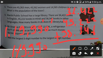 Class-4th Chapter-2 Addition & Subtraction exercise-2.6