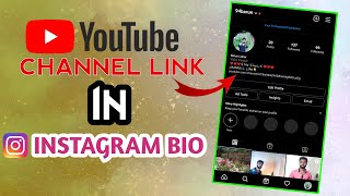 How To Add Youtube Channel Link In Instagram Bio | Instagram ?