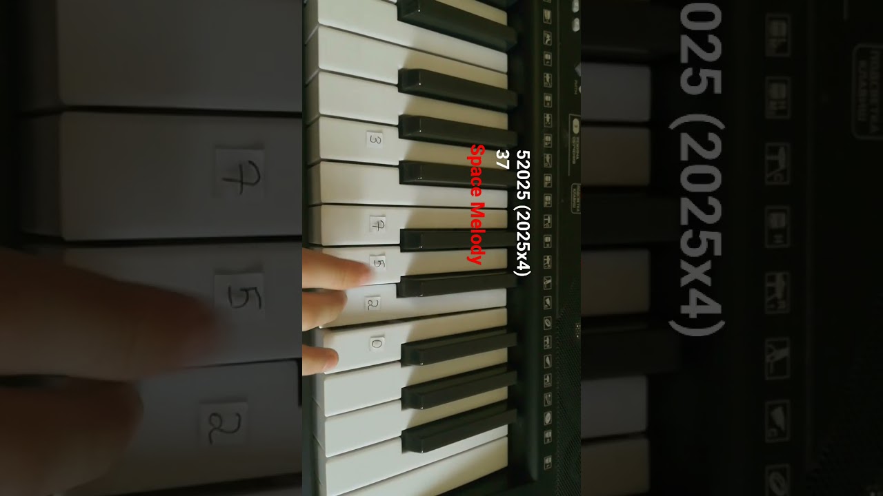 Space Melody ППК-Воскрешение на синтезаторе🎹туториал-легко.