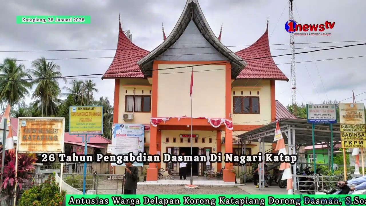 Dukungan Masyarakat Menguat, Dasman S.Sos Mantap Melangkah Menuju Wali Nagari Katapiang 2026–2032