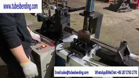 Stainless Steel Pipe Shrinking Machine Hydraulic Clamping Pipe End Forming Machine