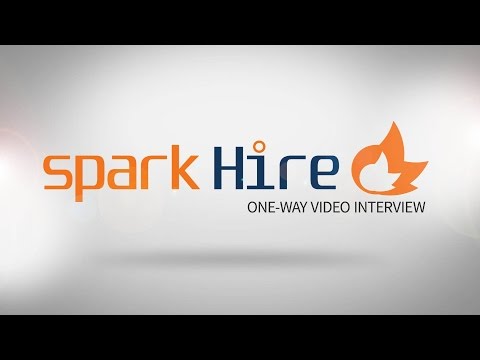 What is a One-Way Video Interview? presented by Spark Hire