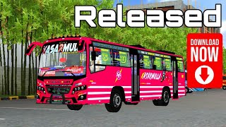 New bs6 private bus mod released | JIZTRO | Private Bus MOD DOWNLOAD NOW💥 #modbussid #bussid screenshot 2