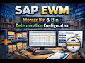 How to do SAP EWM Storage Bin Configuration, determination #sapewm #sap #storagebins #warehouse