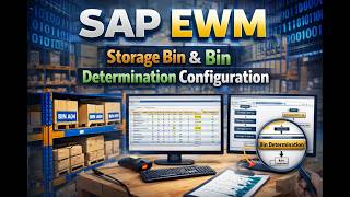 How to do SAP EWM Storage Bin Configuration, determination #sapewm #sap #storagebins #warehouse