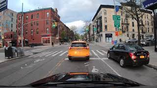 ⁴ᴷ⁶⁰ NYC State of Emergency : Driving from Park Slope, Brooklyn to Astoria, Queens (April 10, 2020)